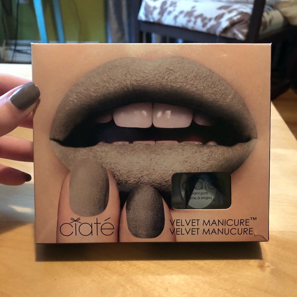 Ciaté velvet manicure